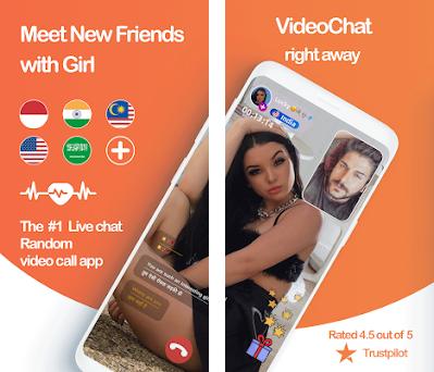 Online video chat with strangers app